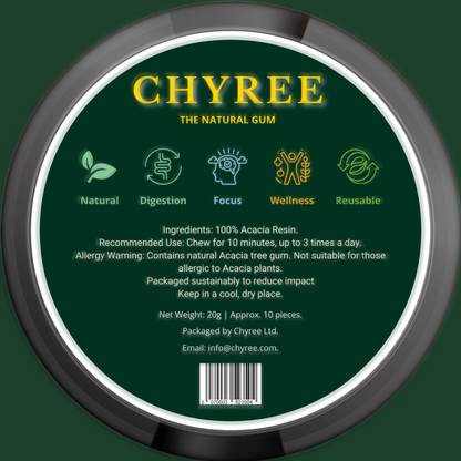 Chyree – The Natural Gum That Fuels Your Mind & Body